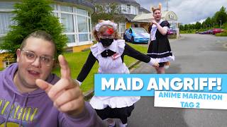 MAIDS verfolgen mich auf dem ANIME MARATHON! - TAG 2