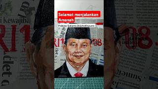 Kapal tua akan terus berlayar dengan Nahkoda baru #painting #prabowo #presiden2024 #drawing #foryou