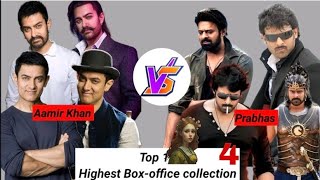 Aamir Khan vs Prabhas Top 5 worldwide collection #prabhas#amir_khan