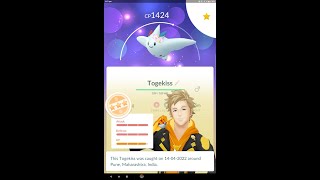 98%Togekiss evolution in (Pokémon Go) 😘🔥