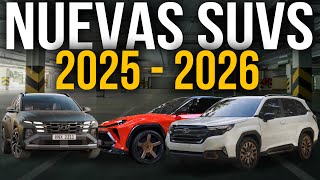 ✅ TOP 10 MEJORES SUV 'S  para  2025 - 2026 | RECIEN REVELADAS !