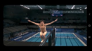 Tom Daley through to semi-final 10m platform diving Olympic Games Tokyo