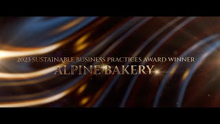 Sustainable Business Practices Award Winner - Alpine Bakery - 2023 Business Excellence Awards