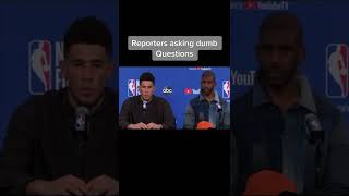 Reporters asking NBA players dumb questions 💀