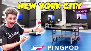 World’s Most High Tech Table Tennis Club | PINGPOD