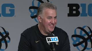 Purdue Men's Basketball post game press conference vs. Rutgers | Big Ten Tournament