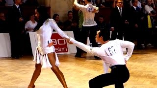 Joel Lopez - Kristina Bespechnova, Prague Open 2014, WDSF WO latin, final - chachacha