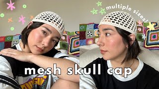 crochet cap tutorial | easy crochet mesh cap in 2 hours!