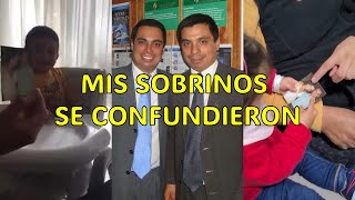 Mis sobrinos se confundieron