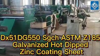 Dx51DG550 Sgch ASTM Z185 Professional Supplier