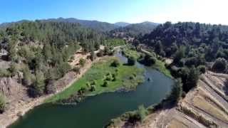 Tzelefos Bridge in Paphos by Cyprus from Above and Oramatech