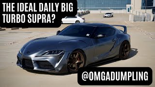 Johnny's Big Turbo PUMP GAS Supra! | The Ideal Street Daily Supra? || Supra Build Series Pt. 2