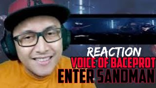 🇮🇩 VOICE OF BACEPROT (VoB) - ENTER SANDMAN (METALLICA COVER) | REACTION