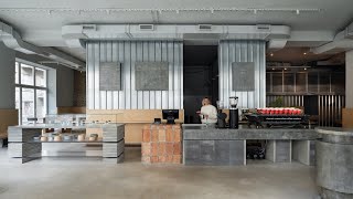 Chernyi Cooperative Coffee Roasters By FREYA Architects In BELGRADE, SERBIA