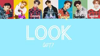 || ROM || Look - GOT7 EASY LYRICS