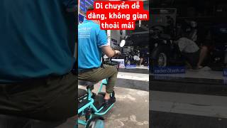 Di chuyển dễ dàng, không gian thoải mái, xe ba bánh điện mini