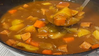 대용량 반찬♥엄마표요리[스팸카레] / Mom's Cooking[Spam curry]