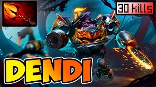 NaVi Dendi sawed Alliance Limmp on Tiny - Crazy Timbersaw Gameplay - 30 Kills - Patch 7.00 - Dota 2