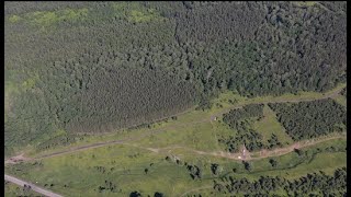 Облет ЛЭП Завод бутилированной воды, полигон стрельбы.