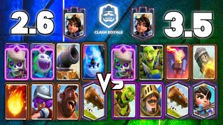 Hog 2.6 Deck Vs Prince Log Bait - Best Deck Gameplay - Clash Royale