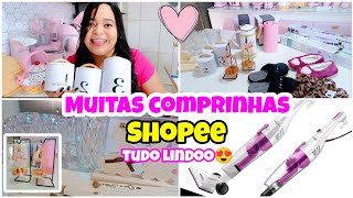 COMPRINHAS NA SHOPEE PRO LAR 🏡MUITA COISA LINDA FOFA PRA CASA🩷