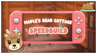 Building A Bear Cottage For Maple!🐻 | Animal Crossing: Happy Home Paradise