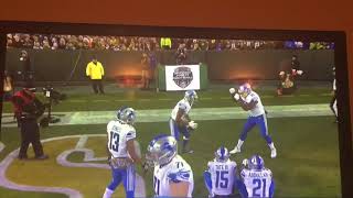 Marvin Jones Hilarious Boxing Celebration After TD Catch| Lions VS Packers MNF