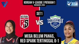 RED SPARK VS HYUNDAI HILLSTATE (12-25) | KOREAN V-LEAGUE 2024