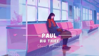 Paul - Big Thief (Lyrics) | Lofi Mix | Slowed and Reverb | Ethereal