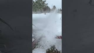 Russian Snowblower? A little snowy AK action with the PSA AK-P. #guns #ak47 #snow #snowblower