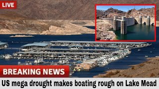 US mega drought makes boating rough on Lake Mead