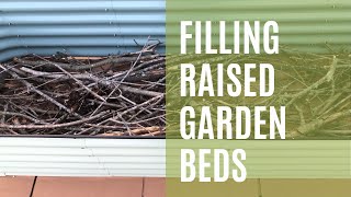 How I'm Filling My Raised Beds: Using Nature's Debris and Re-purposing Old Soil