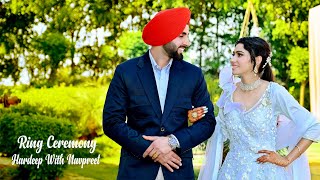 CINEMATIC RING CEREMONY HIGHLIGHT || HARDEEP & NAVPREET || GS PHOTOGRAPHY MOHALI || 9814141505