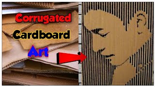 Best use of Cardboard||corrugated cardboard art||cardboard craft||Cardboard Art||Must watch||Wowll