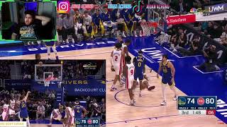 STEPH CURRY IS THE BEST PLAYER IN THE WORLD! Golden State Warriors vs Detroit Pistons Reaction!23-24