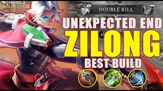 18 Kills!! 100% Brutal Zilong Instant Delete Full HP Enemy - Build Top 1 Global Zilong ~ MLBB