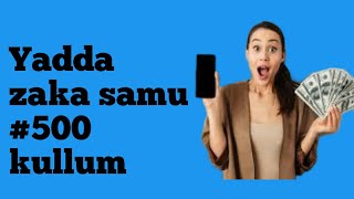 yadda zaka samu #500 kullum | samun kudi online