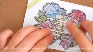 DIY Flower Road Card | BigBang