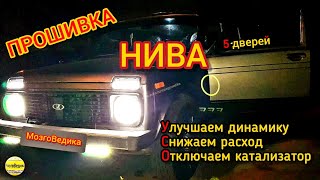 Прошиваем Ниву 5 дверей. Улучшаем динамику, снижаем расход и отключаем катализатор.