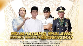 Suasana Sebelum Sholawatan Habib Zidan, Mas Gibran Di PP. Gus Miftah