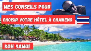 [HOTEL] Vidéo de Toute la Plage de Chaweng pour Choisir le Meilleur Emplacement pour votre Hôtel !!