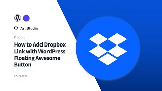 How to Add Dropbox Link with WordPress Floating Awesome Button