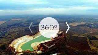 Кварцевый карьер. Моя страна 360