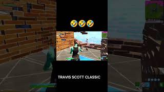 Travis Scott Classic Fortnite - #shorts #fortnite #fortnitememes