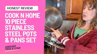 Quality Check and Review: Cook n Home 10 Piece Stainless Steel Set