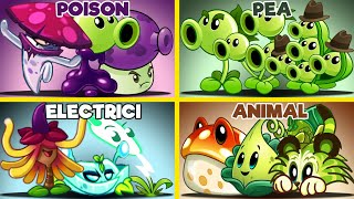 PvZ 2 T eam Poison  Peashooter Electrici Animal Vs Team Zombies-Which Team Is The Best?