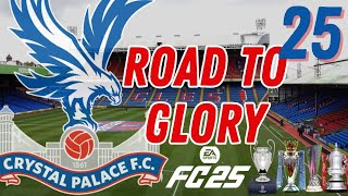 EA FC 25 | Career Mode | #25 | Crystal Palace | FA Cup Semi Finalists? RIVAL MATCH Vs NEWCASTLE!