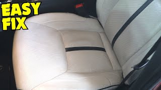 How to Fix Cracked Leather Car Seats With Shoe Polish