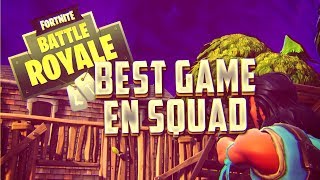 FORTNITE - MA PLUS BELLE PARTIE EN SQUAD !