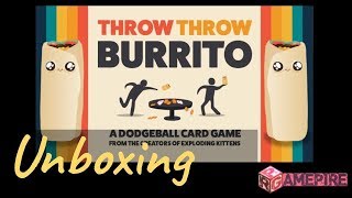 Throw Throw Burrito- Unboxing